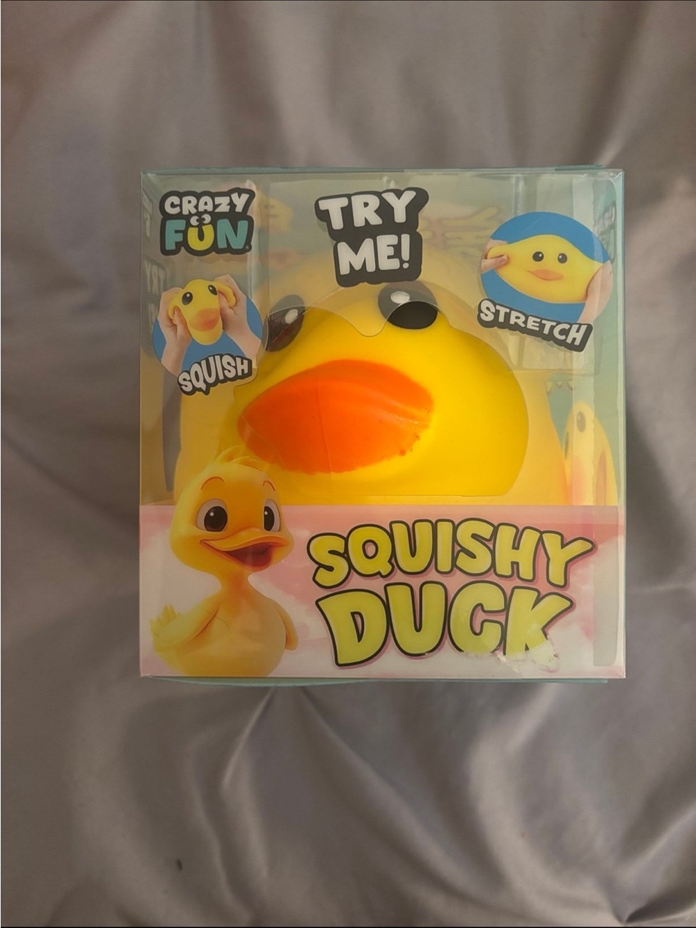 Squishy Duck Toy - Yellow